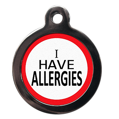 Allergies Medical Dog ID Tag 2